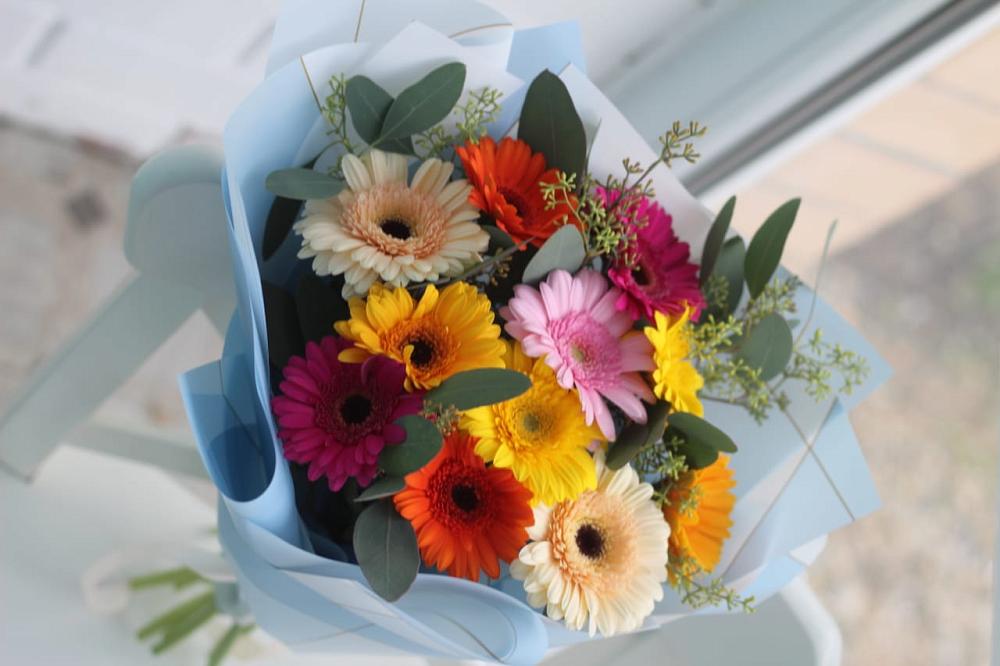 Букет цветов из: Герберы в Архаре