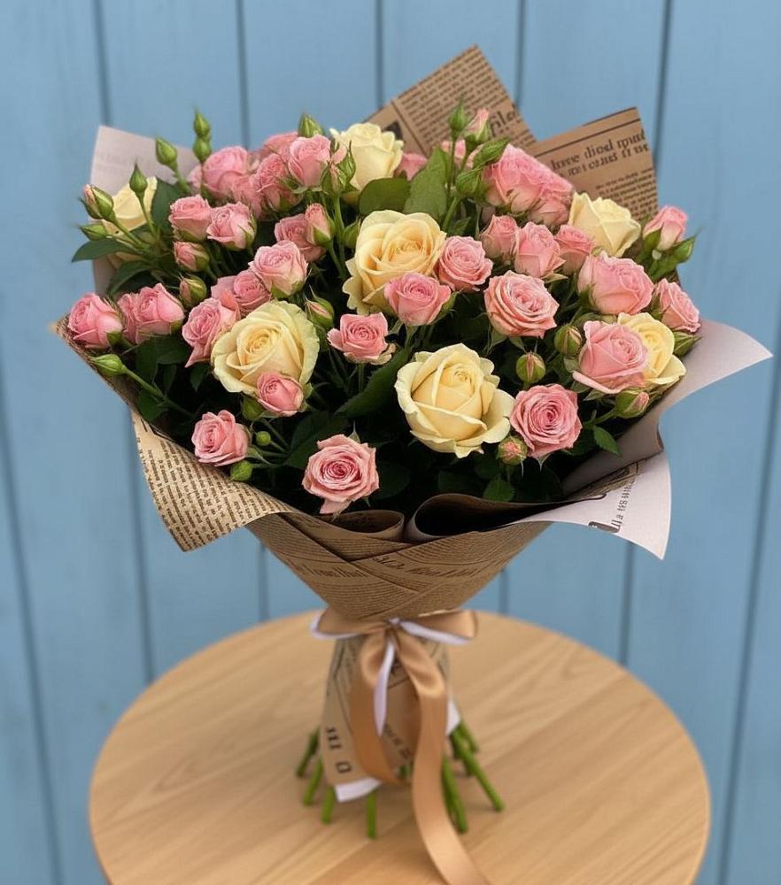 Букет цветов из: Розы в Архаре