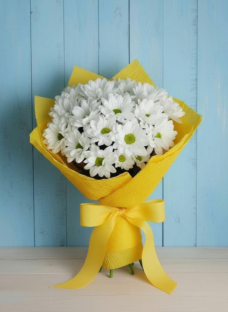 Букет цветов из: Хризантемы в Архаре