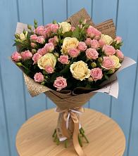 Букет цветов из:  Розы в Архаре
