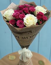 Букет цветов из:  Розы в Архаре